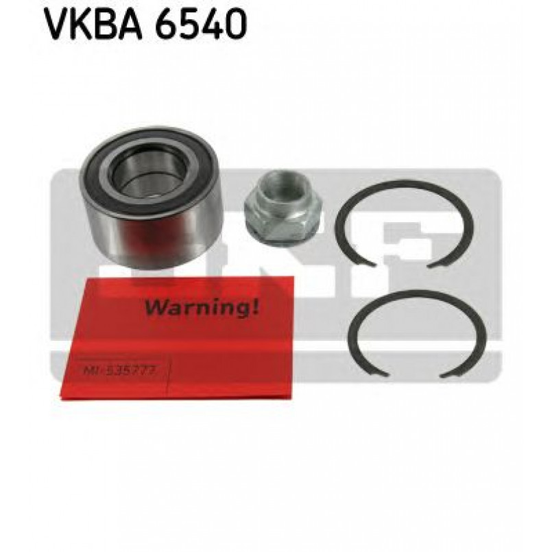 VKBA 6540 SKF Підшипник кульковий d>30